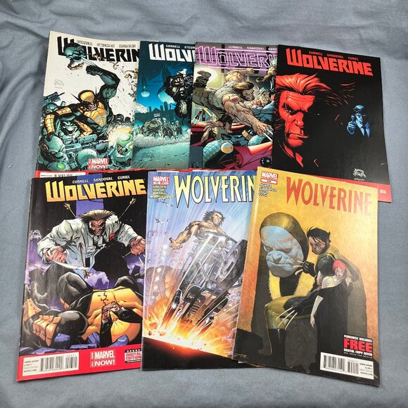 Wolverine Marvel Comics 2009 & 2014 Lot of 7 Assorted Issues #3+ - Picture 1 of 3